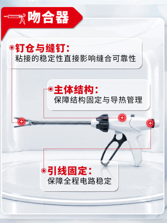 吻合器粘接案例